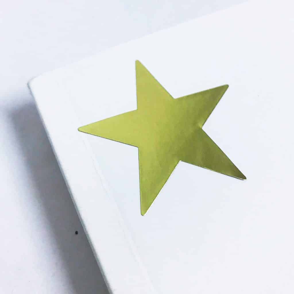 Gold Star Stickers - TownStix