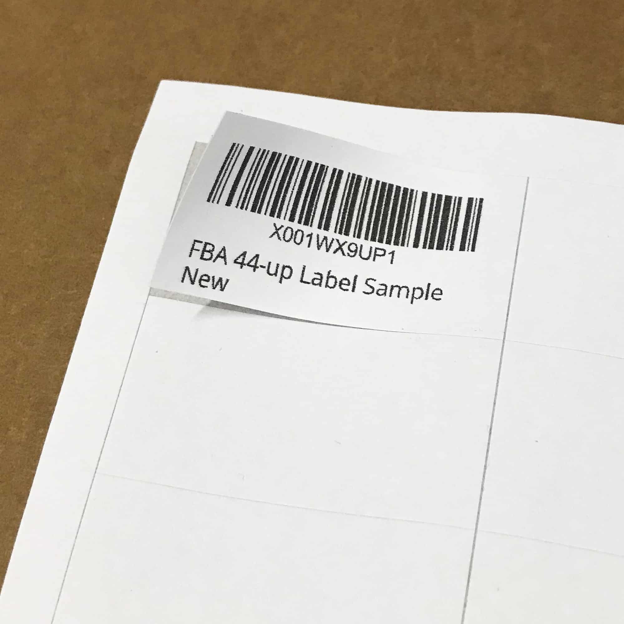 Amazon FBA 44 up Barcode Labels TownStix