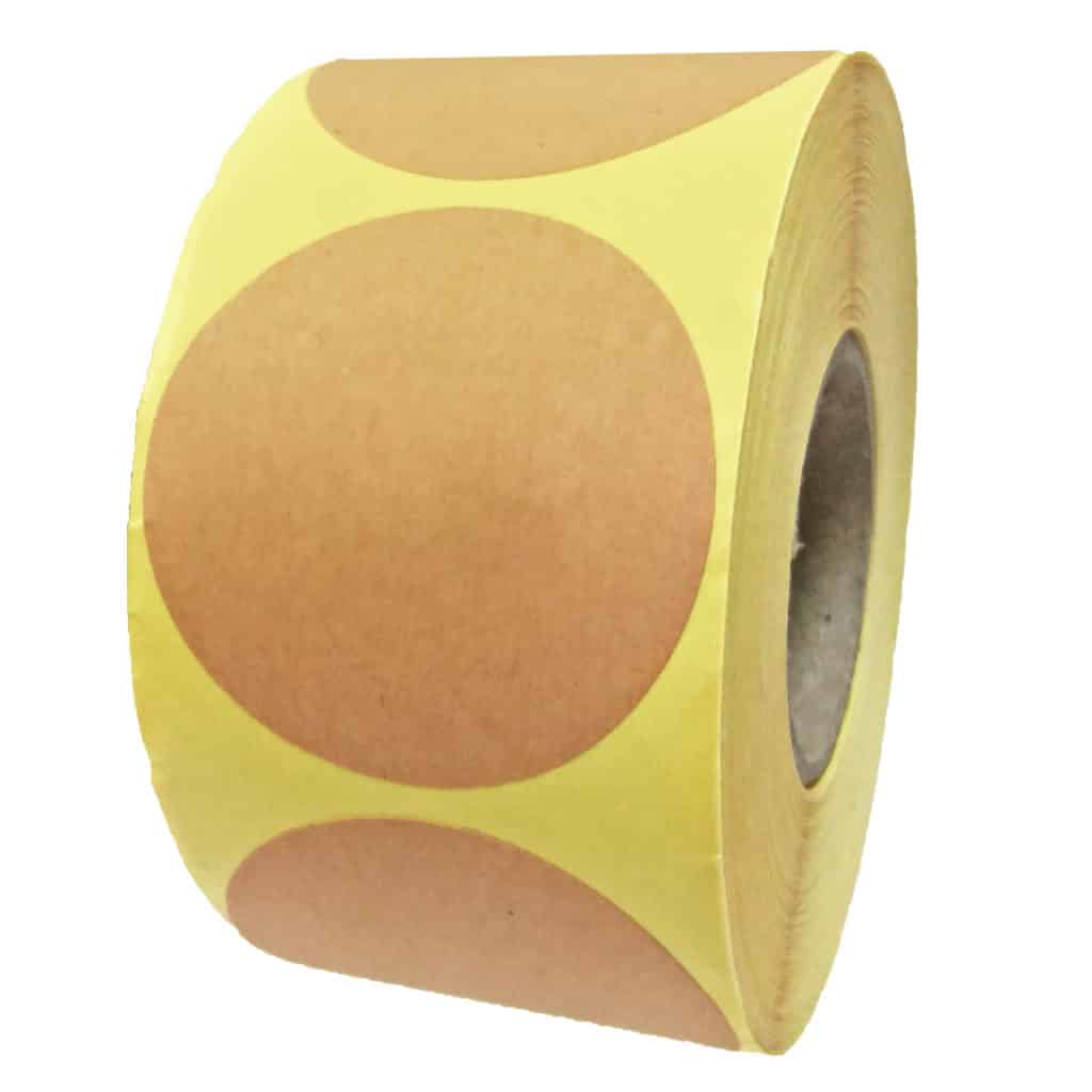 round-kraft-labels-stickers-roll-townstix